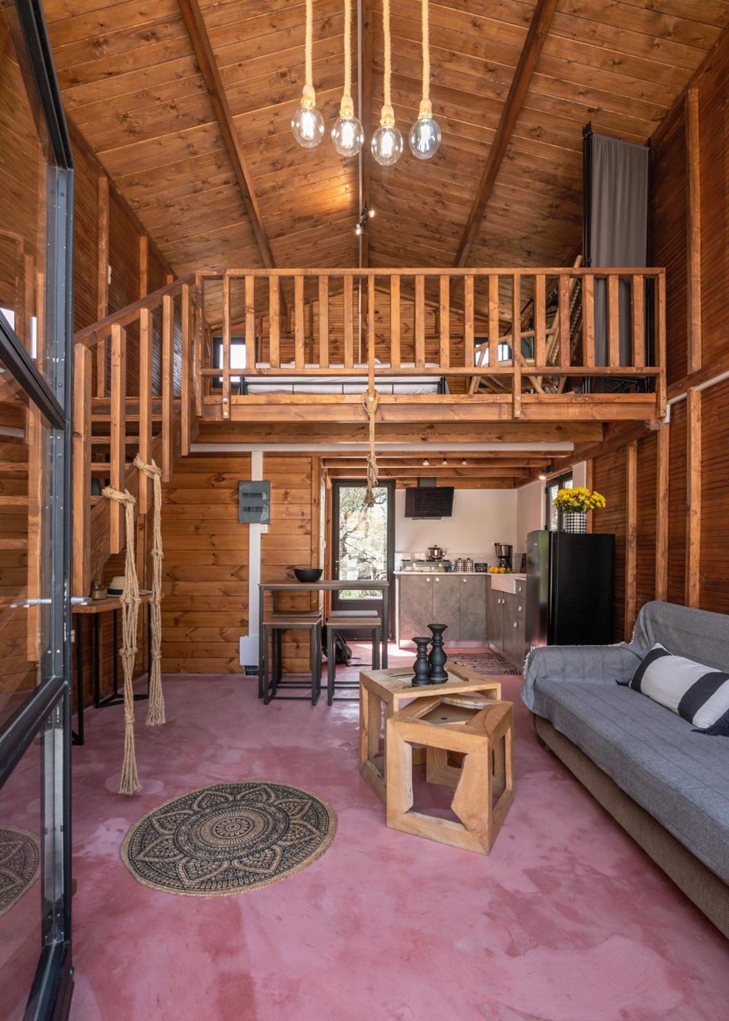 Wooden House Apartments Kalathenai Ngoại thất bức ảnh